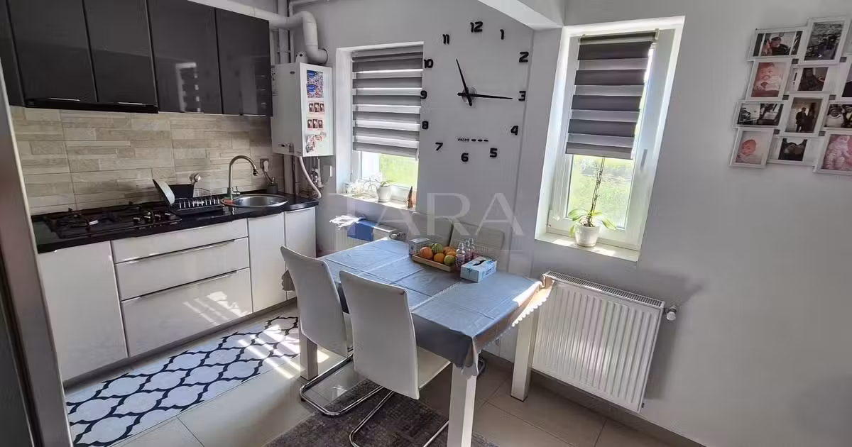 Apartament de vânzare cu 2 camere, mobilat în Apahida