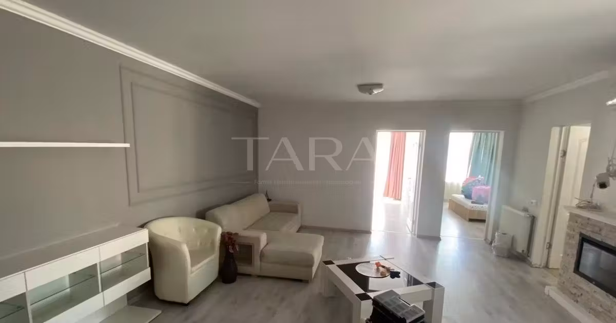 Apartament de vânzare cu 3 camere, mobilat în Florești