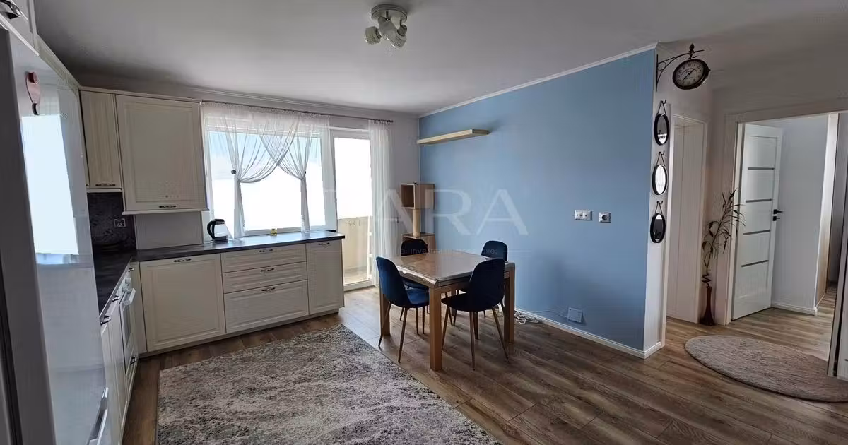 Apartament de vânzare cu 3 camere, mobilat în Florești