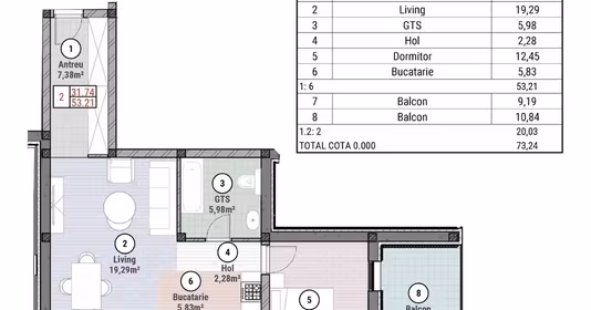 Apartament Girocului