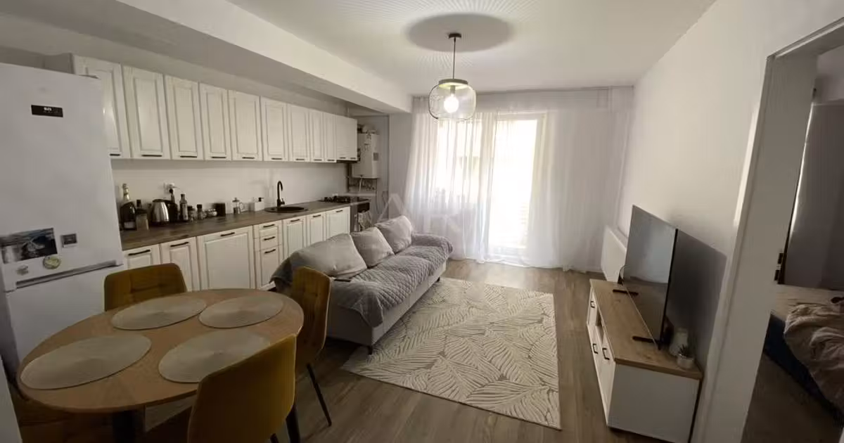 Apartament de vânzare cu 2 camere, mobilat în Baciu