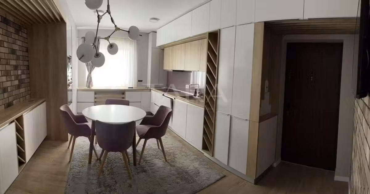 Apartament de vânzare cu 2 camere, mobilat în Apahida