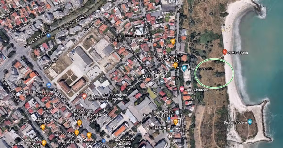 Teren Construcții intravilan de vânzare de 3800 mp, în zona Central, Constanța