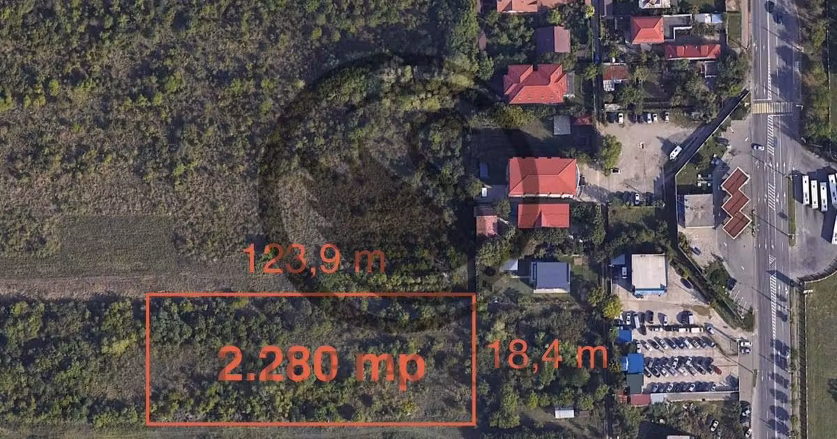 Teren Construcții intravilan de vânzare de 2280 mp, în zona Sud, Ploiești