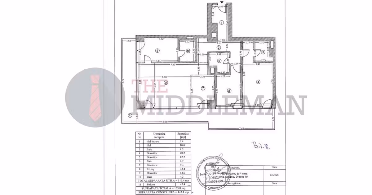 Apartament de vânzare cu 4 camere în zona Aviației, Sector 1