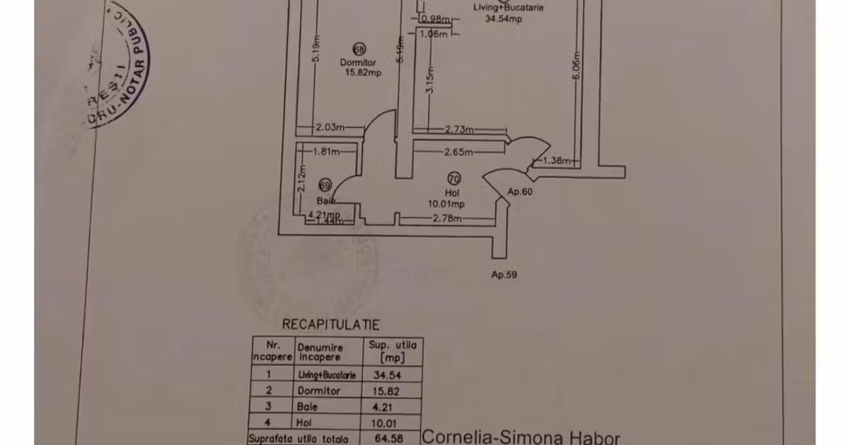 Apartament de vânzare cu 2 camere în zona Pipera, Sector 1