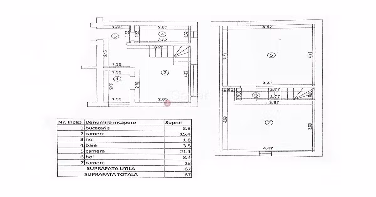 Apartament de vânzare cu 3 camere, mobilat în zona Gării, Brașov