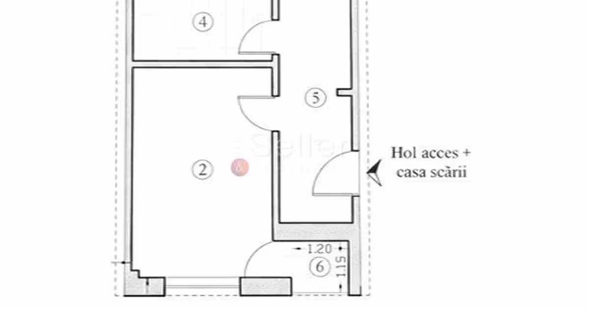 Apartament de vânzare cu 2 camere, mobilat în zona Tractorul, Brașov