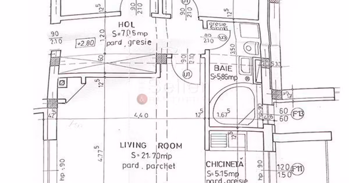 Apartament de vânzare cu 3 camere, mobilat în Poiana Brașov