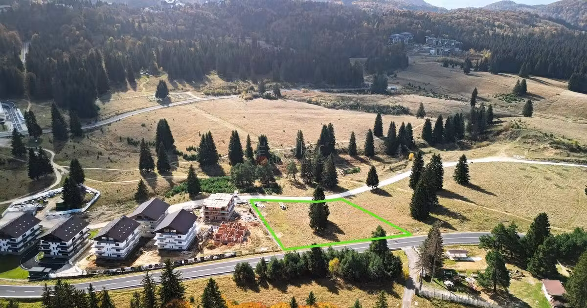Teren Construcții intravilan de vânzare de 5085 mp, în Poiana Brașov