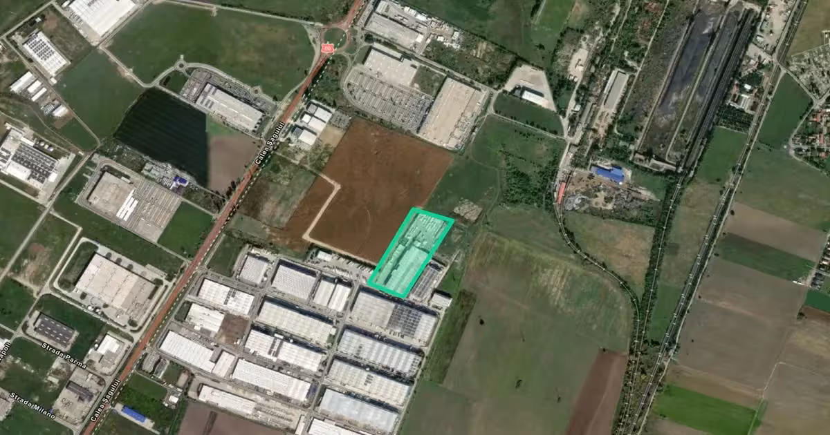 Spațiu industrial de vânzare 11000 mp în Chișoda