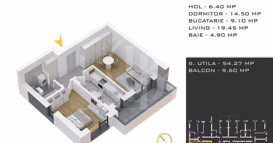 Apartament Titan