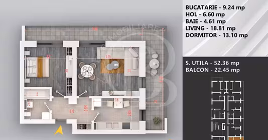 Apartament Titan