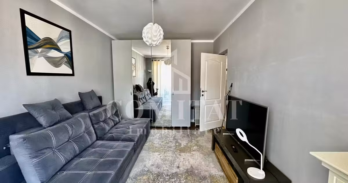 Apartament de vânzare cu 2 camere, mobilat în Florești