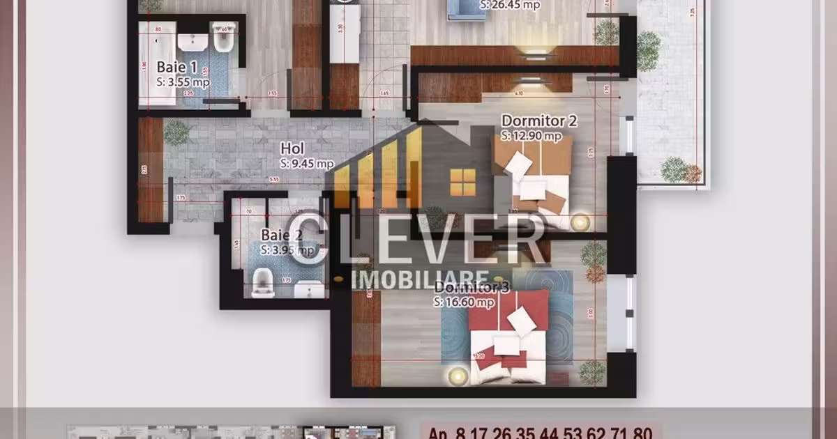 Apartament de vânzare cu 4 camere în zona Theodor Pallady, Sector 3