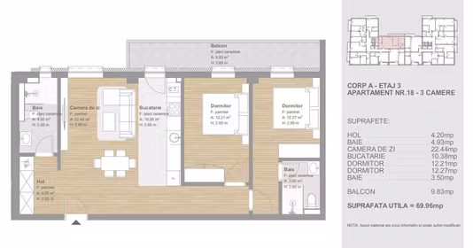 Apartament Florești