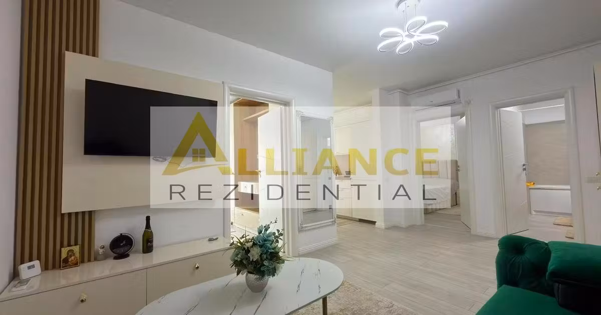 Apartament de vânzare cu 3 camere, mobilat în Popești-Leordeni