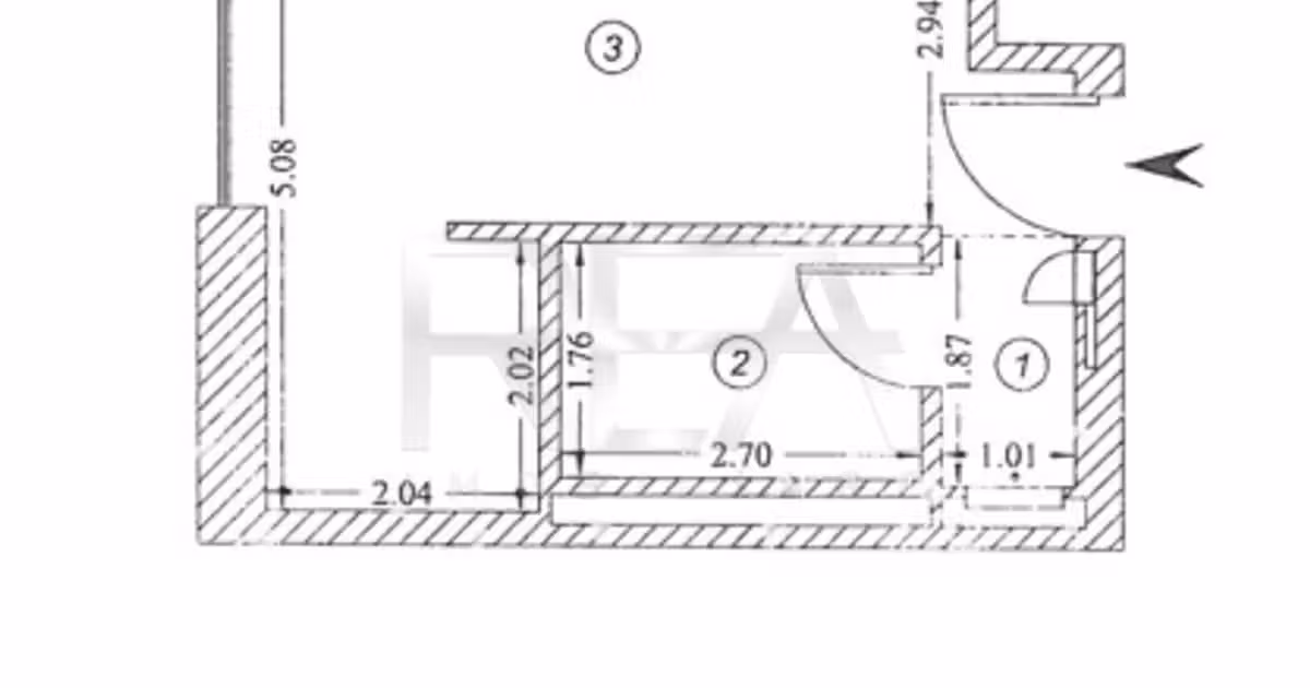 Apartament de vânzare cu 2 camere, mobilat în zona Floreasca, Sector 1