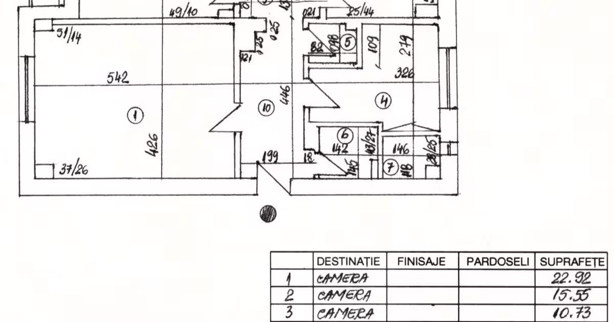 Apartament de vânzare cu 3 camere în zona Nerva Traian, Sector 3