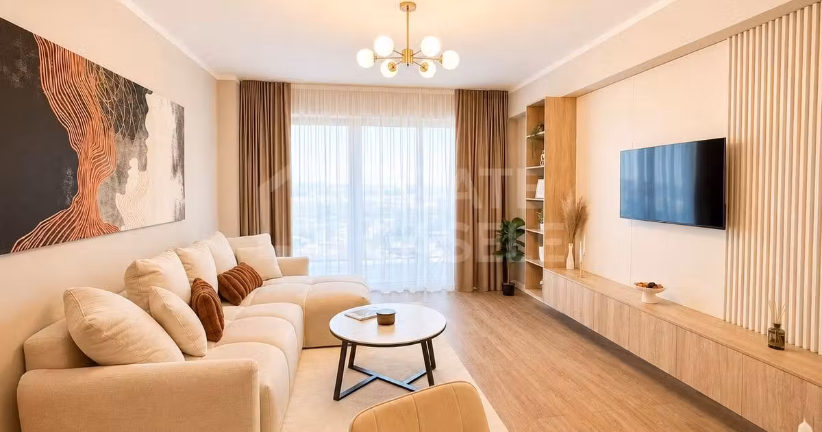 Apartament de vânzare cu 2 camere, mobilat în Florești
