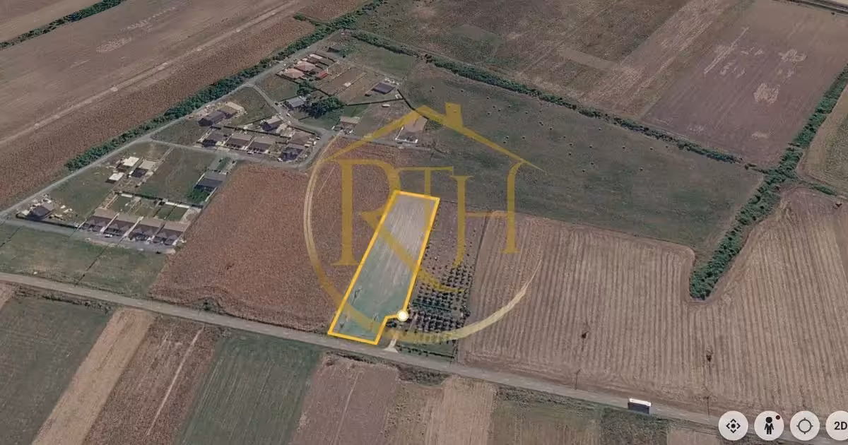 Teren agricol intravilan de vânzare de 5000 mp, în Bucovăț (Remetea Mare)