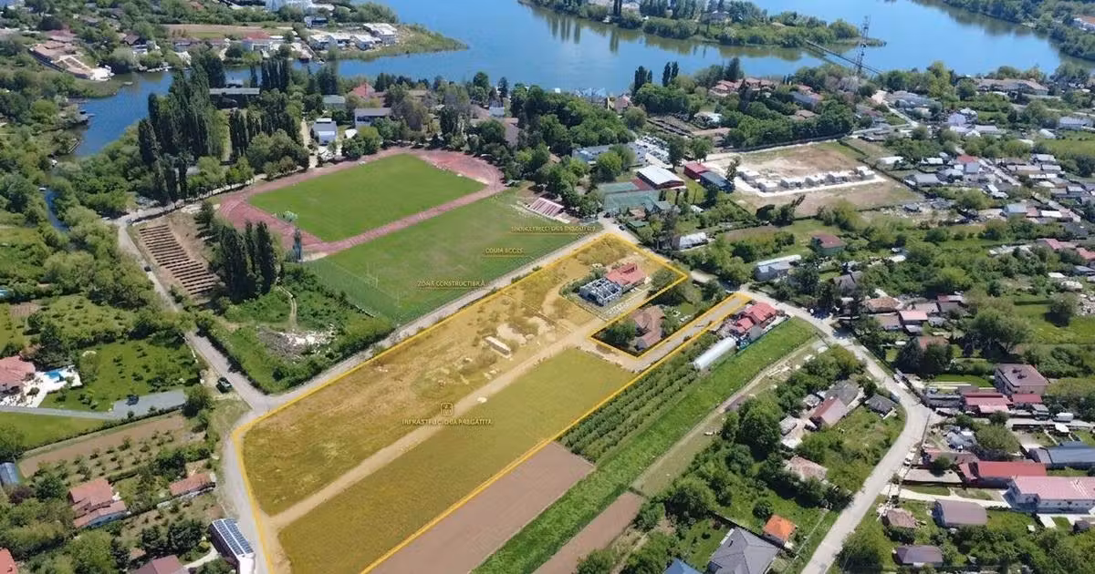 Teren Construcții intravilan de vânzare de 14074 mp, în Siliștea Snagovului