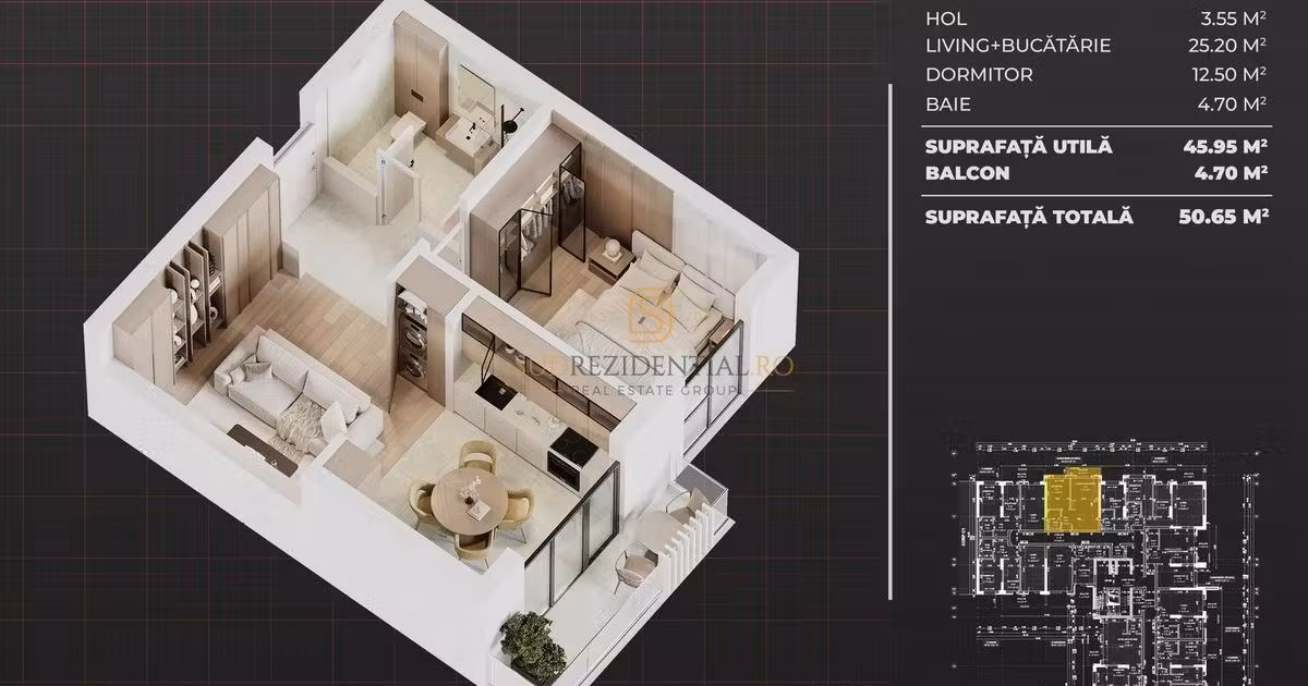 Apartament de vânzare cu 2 camere în zona Berceni, Sector 4