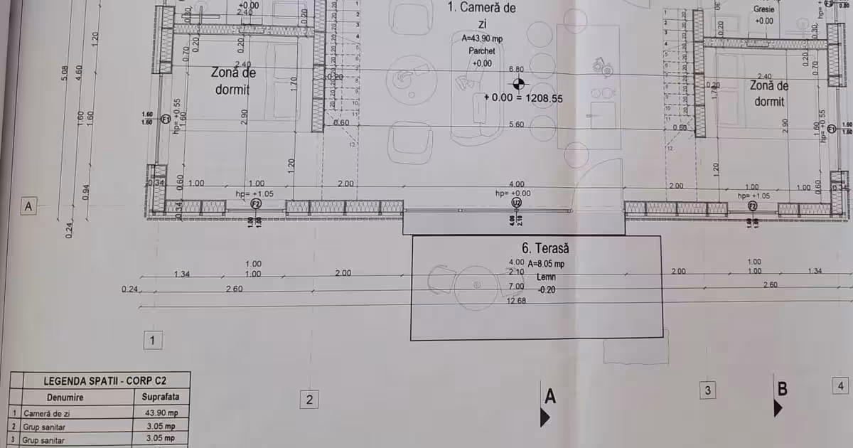 Teren intravilan de vânzare de 2000 mp, în Mărișel