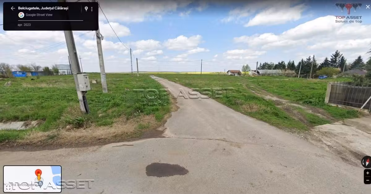 Teren Construcții intravilan de vânzare de 11000 mp, în Belciugatele