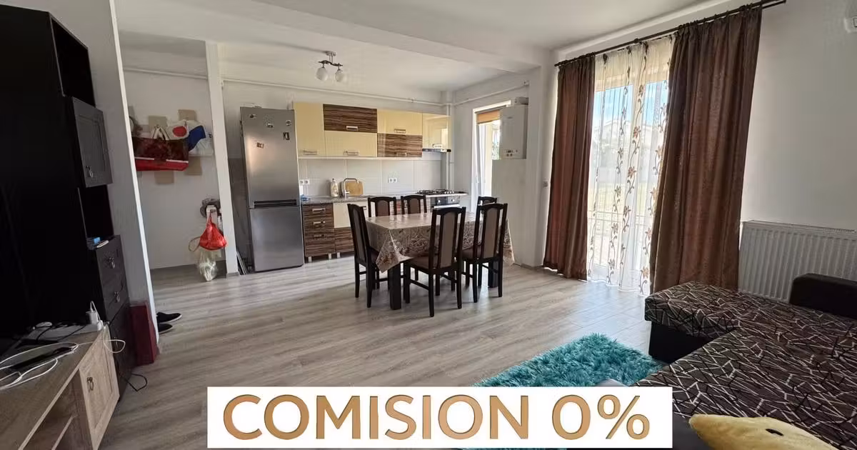 Apartament de vânzare cu 2 camere, mobilat în Giroc
