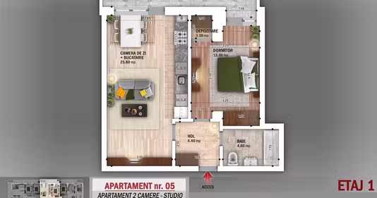 Apartament Titan