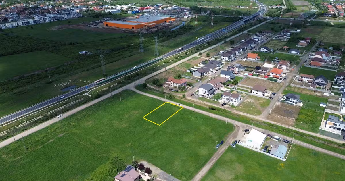Teren Construcții intravilan de vânzare de 538 mp, în Moșnița Nouă