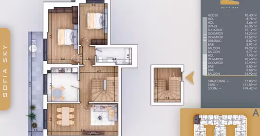 Apartament Titan