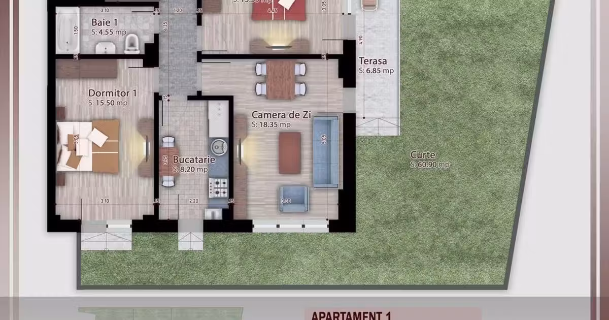 Apartament de vânzare cu 3 camere în zona Theodor Pallady, Sector 3