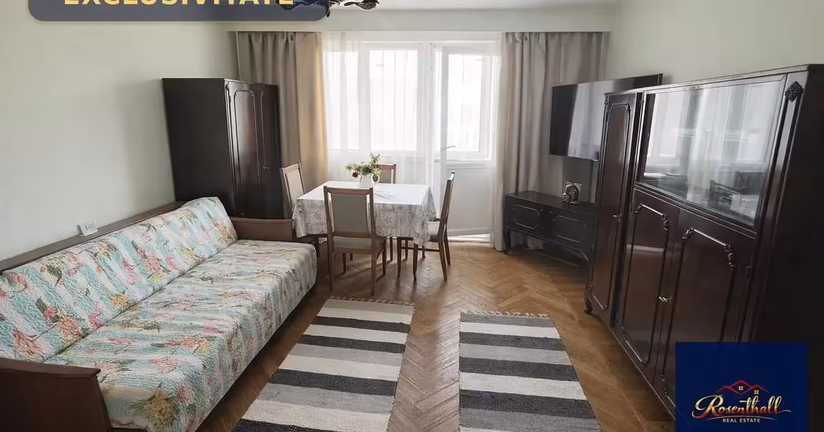 Apartament de vânzare cu 2 camere în zona Central, Botoșani