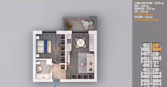 Apartament Titan