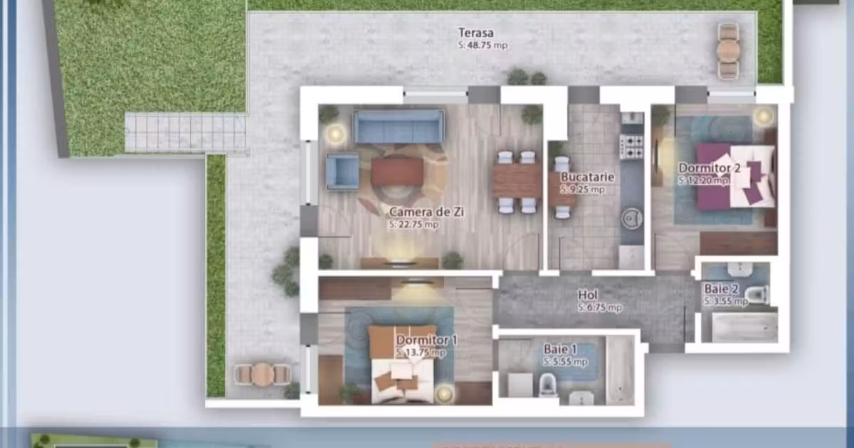 Apartament de vânzare cu 3 camere în zona Theodor Pallady, Sector 3