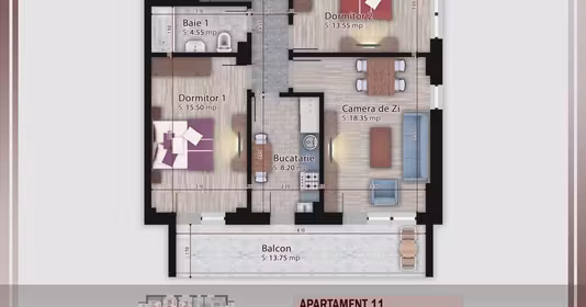 Apartament Titan