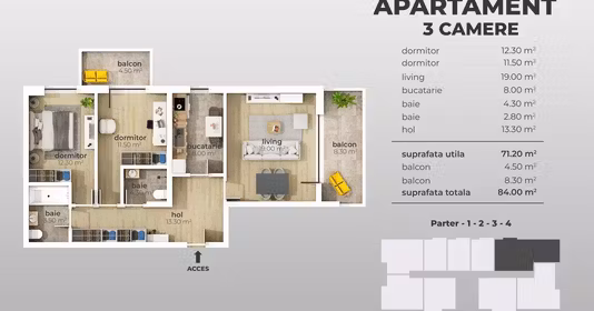 Apartament Berceni