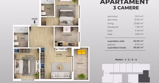 Apartament Berceni