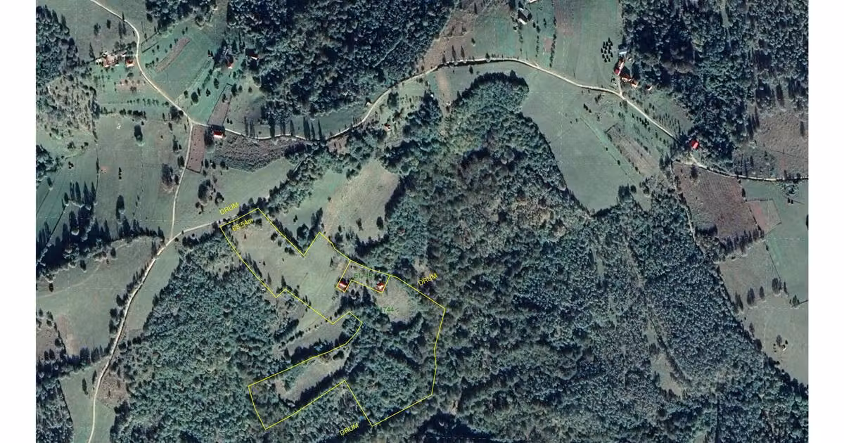Teren Construcții extravilan de vânzare de 51000 mp, în Bulz