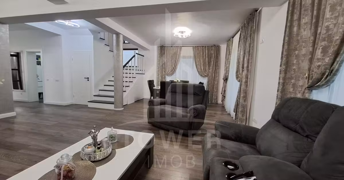 Casă individuală de vânzare cu 4 camere, mobilată în zona Tineretului, Sibiu