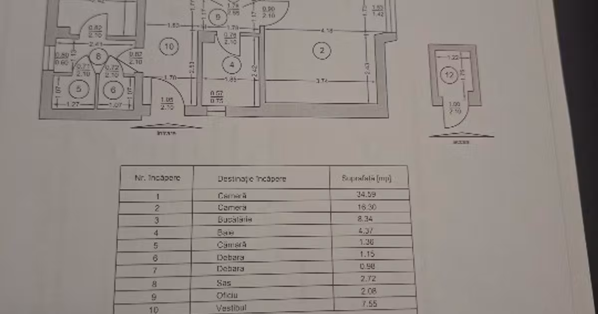 Apartament de vânzare cu 2 camere, mobilat în zona Vatra Luminoasă, Sector 2