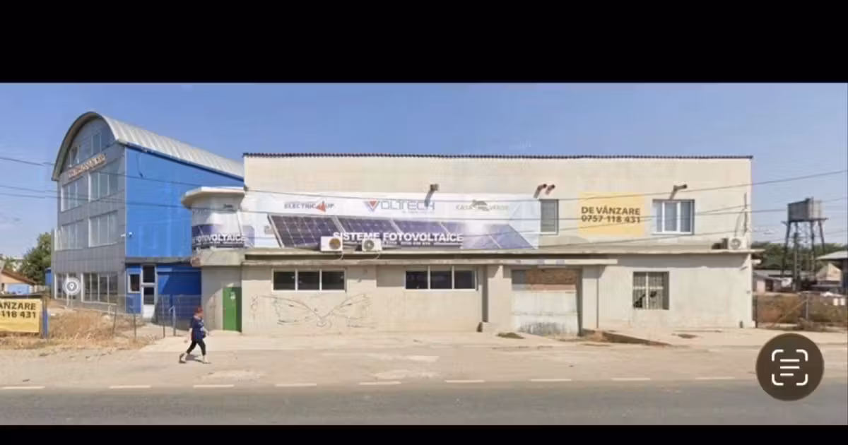 Spațiu comercial de vânzare 1243 mp în Afumați
