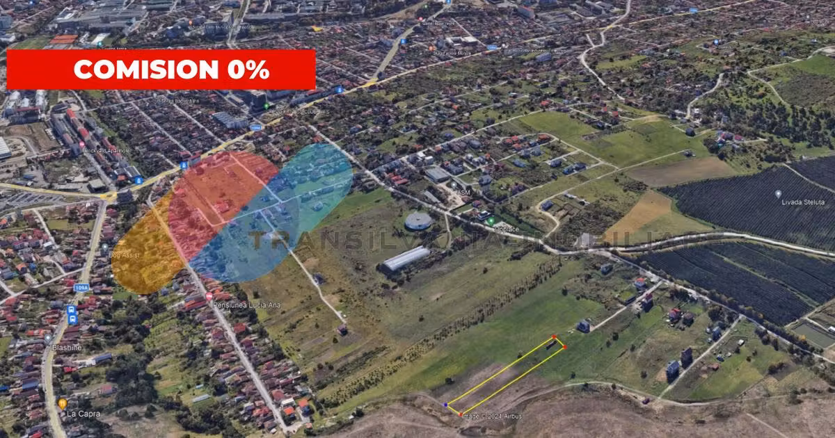 Teren Construcții intravilan de vânzare de 622 mp, în zona Iris, Cluj-Napoca