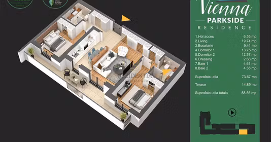 Apartament Berceni