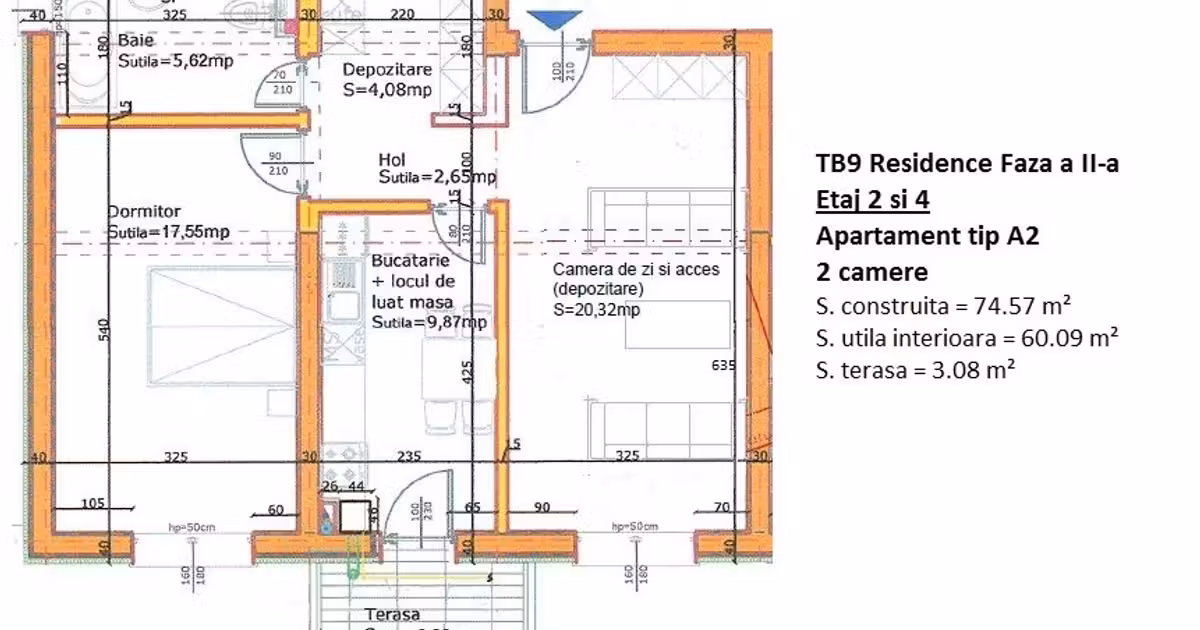 Apartament de vânzare cu 2 camere în zona Central, Ploiești