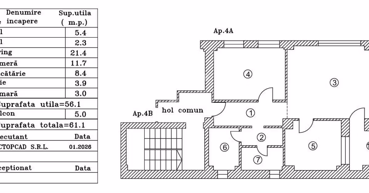 Apartament de vânzare cu 2 camere în zona Colentina, Sector 2