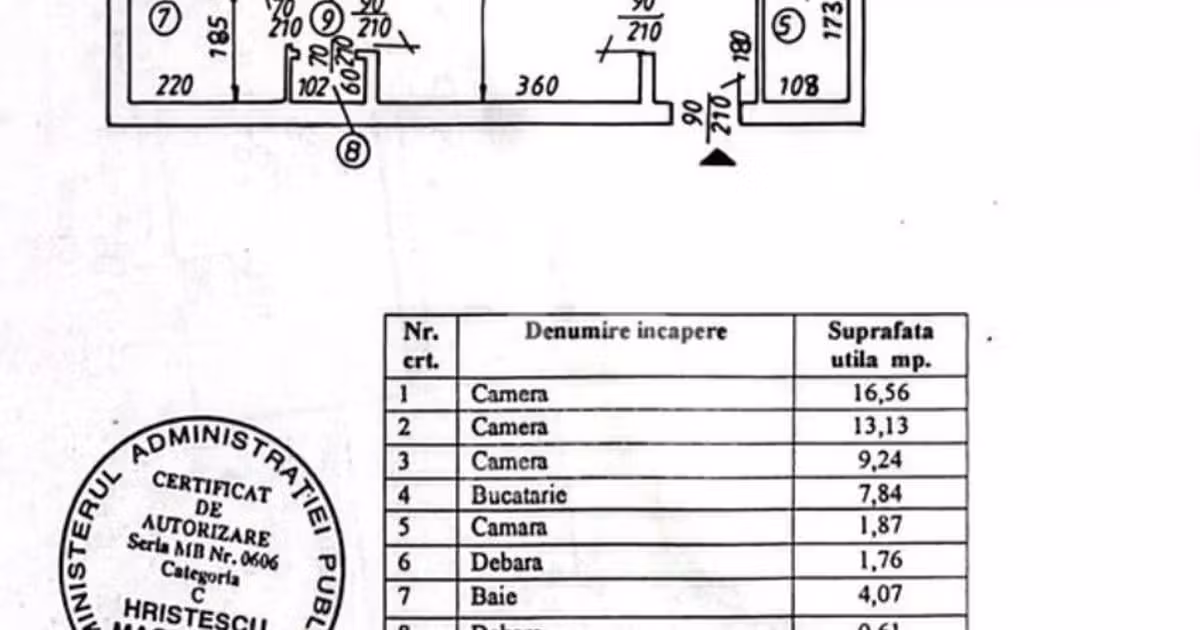 Apartament de vânzare cu 3 camere în zona Drumul Taberei, Sector 6
