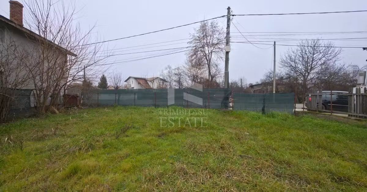 Teren Construcții intravilan de vânzare de 1370 mp, în Ciorogârla